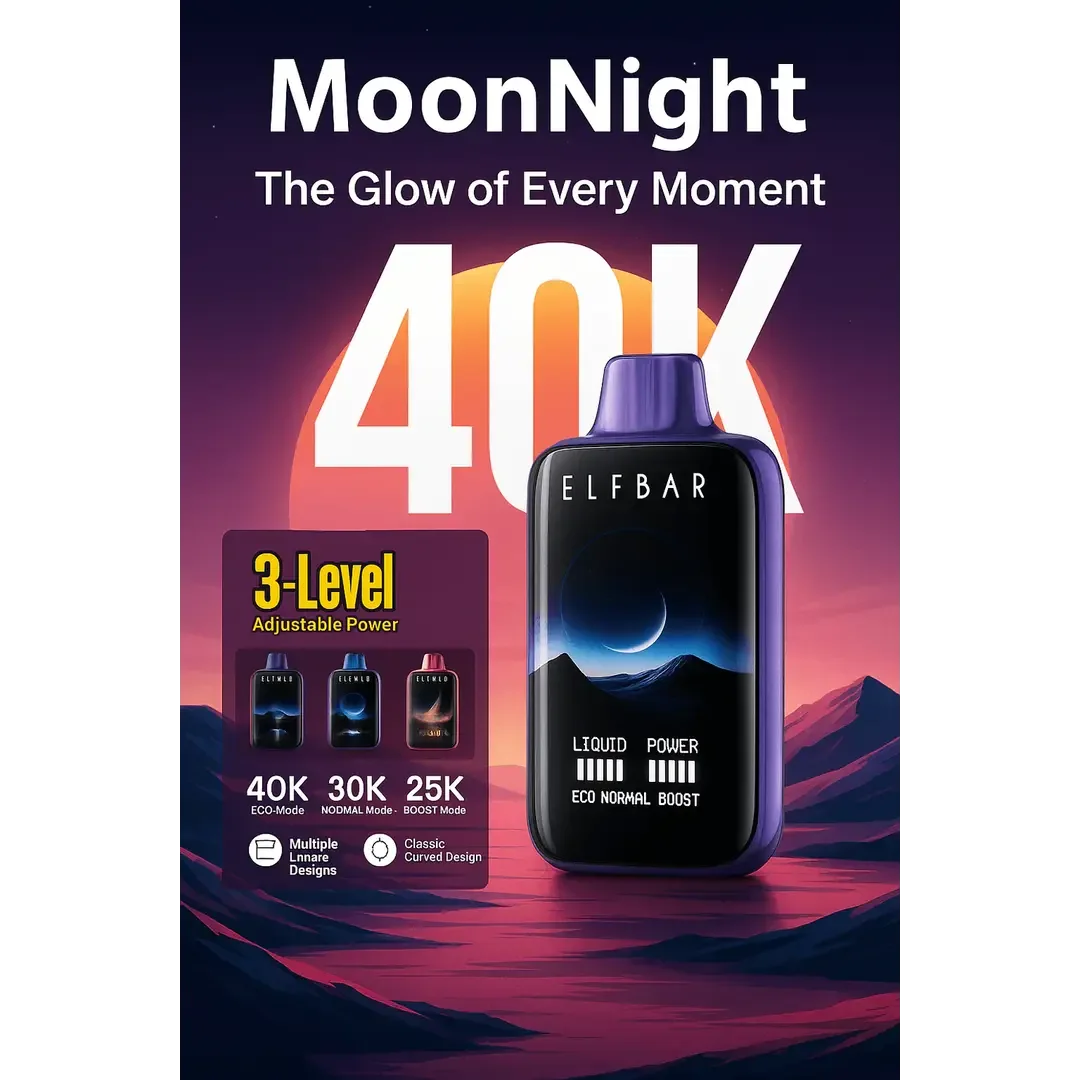 Elf Bar Moonnight 40K – Sikanji 40000 Puffs