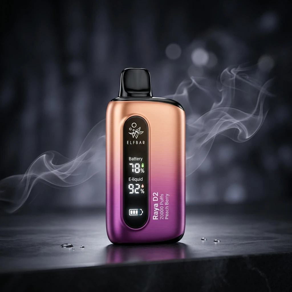 Elfbar Raya D2 20000 Puffs Peach Berry